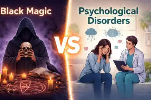Black magic vs psychological disorders