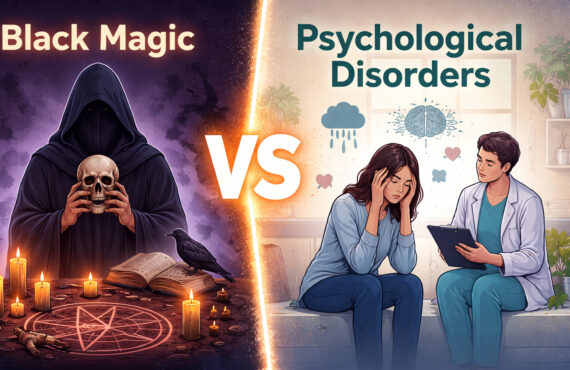 Black magic vs psychological disorders